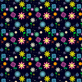 Цветочный паттерн