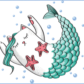 кото-русалка