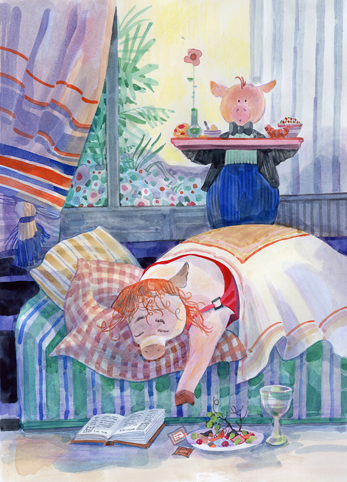 после праздника)