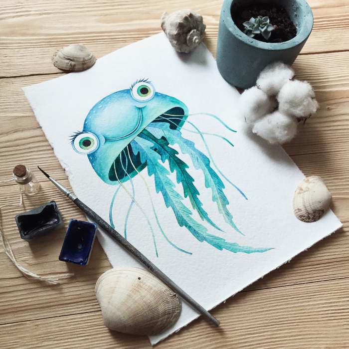 Медуза бирюзуза