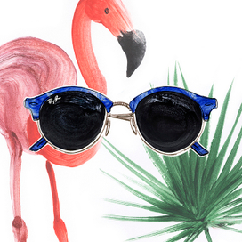 Fashion иллюстрация для Ray Ban
