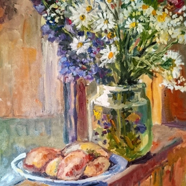 Букет ромашек