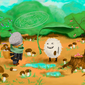 Концепт-арт локации "Г-н Некто"