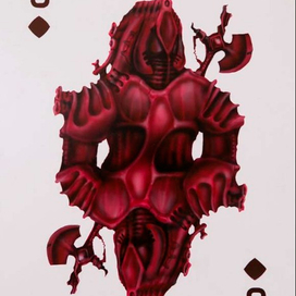 Валет Треф (из серии Caro Metallum)