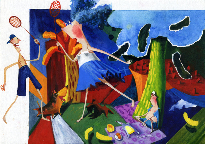 КриблиКраблиБум. Пикник у Дэвида Хокни.