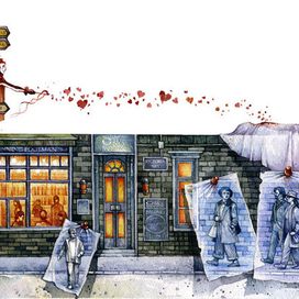 К рассказу Н.Геймана "Влюблённый арлекин"