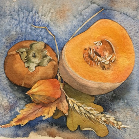 Этюд в осенних тонах 