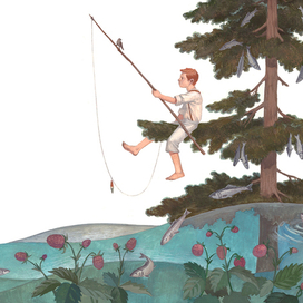 Иллюстрация к английской песенке