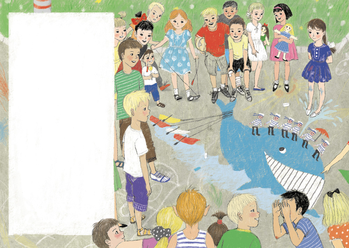 цветные мелки