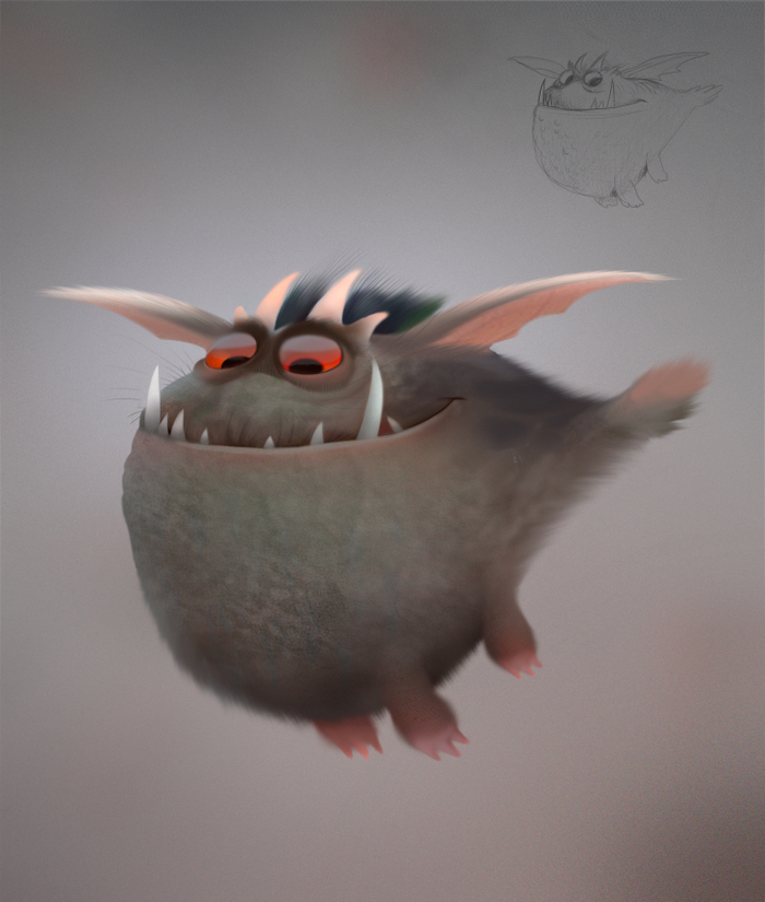 Сферический дракон Игорь