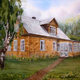 Деревенский дом