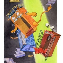 Иллюстрация к книжке Силены Андерс "Мороженое времени"