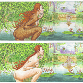 Преображение лесной девы.