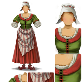 Карлик Нос Торговка