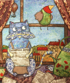 Иллюстрация к сказке "Ворона Ефросинья"