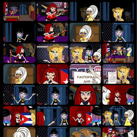 Раскадровка для анимационного фильма