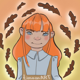 Рыжая девочка