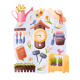 Весенний набор садовода