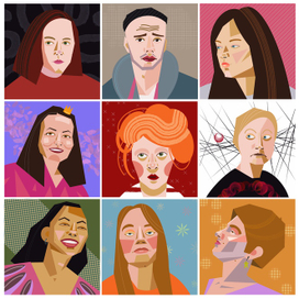 Геометрические портреты