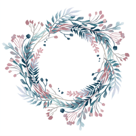 Зимний венок