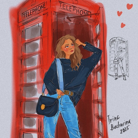 Девушка на фотоссесии