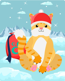 Маленький помощник Санты