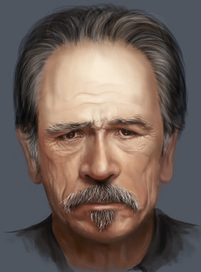 Суровый портрет, не сурового человека