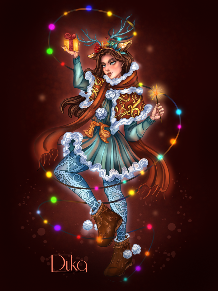 Персонаж для новогоднего проекта