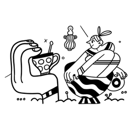 Концепт для фестиваля Арт-Овраг