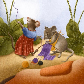 лесная ласка (разворот 2)