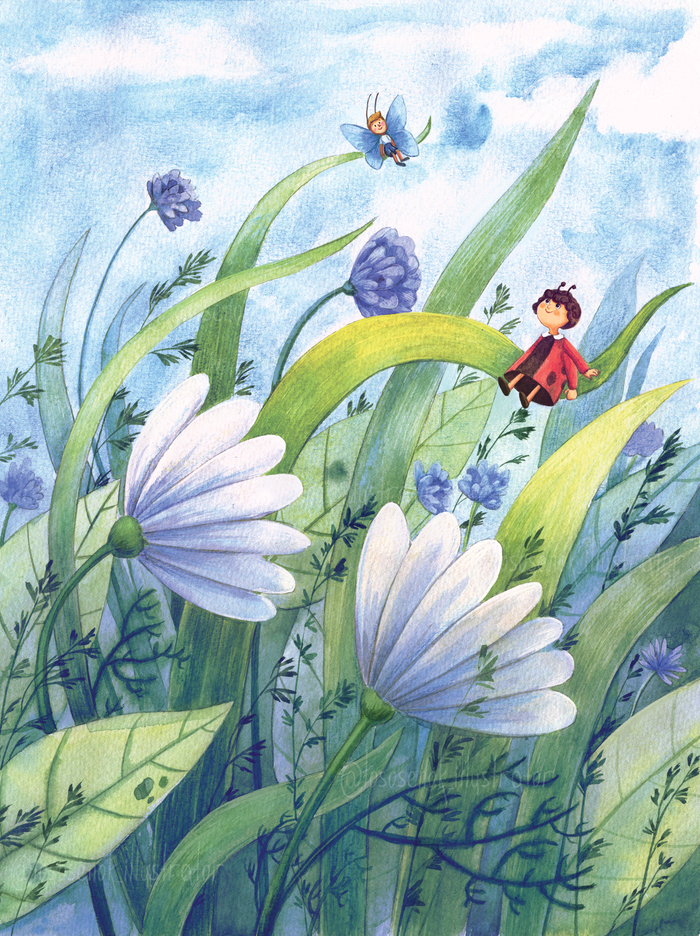 Ветер на полянке