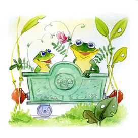 Зеленый вагончик