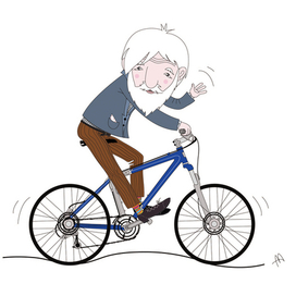 Дед на велике