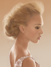 портрет девушки