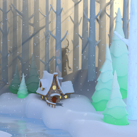 Домик в лесу