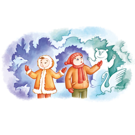 В пещере Чысхаана, изд-во "Русское слово"