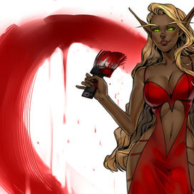 Эльф крови, фрагмент заказа