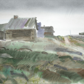 " Уж небо осенью дышало..." Лазарево, Карелия.