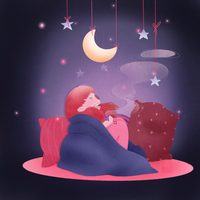 Девочка и луна