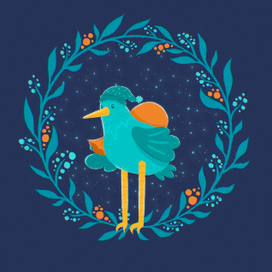 Новогодняя открытка