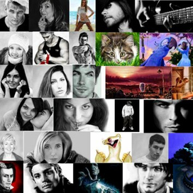 Портреты и срисованные картинки