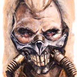 Этюд маслом "Несмертный Джо"