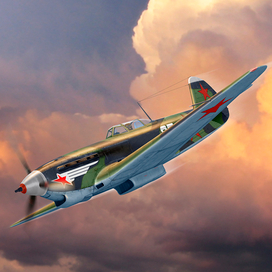 Як-9Т ( бокс арт для ICM)