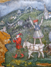 Скоморохи. (фрагмент)