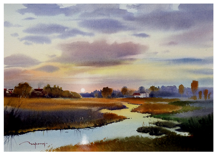 ,,Тихий вечер в Катлакалнсе,,