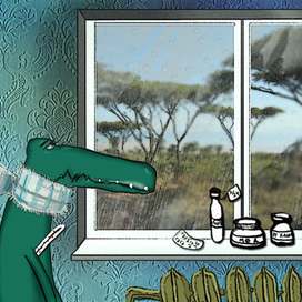 Когда крокодил болеет