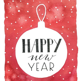 новогодняя открытка