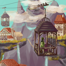 Горный городок