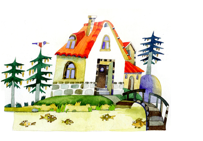 Сказка про художника и корову Музу