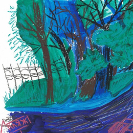 Из серии "Закоулки Сочи". Перекресток между санаториями